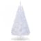 Costway 5ft. Unlit White Artificial Christmas Tree with Stand